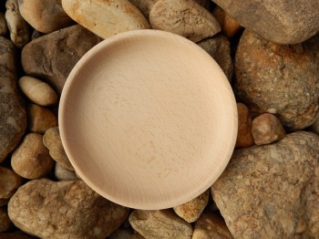 Dřevěný talířek 15 cm