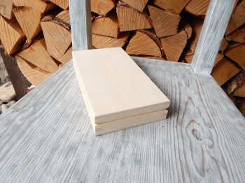 Krabička dřevěná 20 x 10,5 x 3,5 cm 
