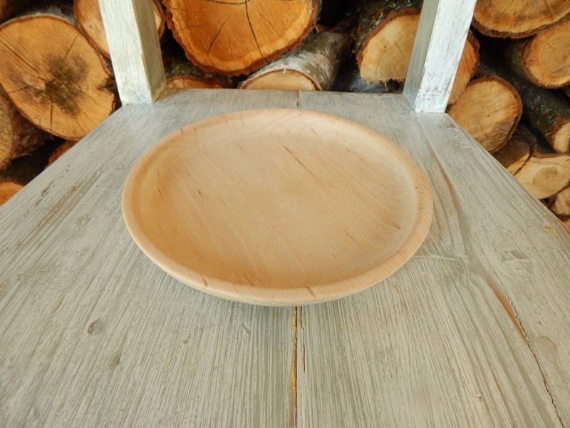 Dřevěný talířek 17 cm