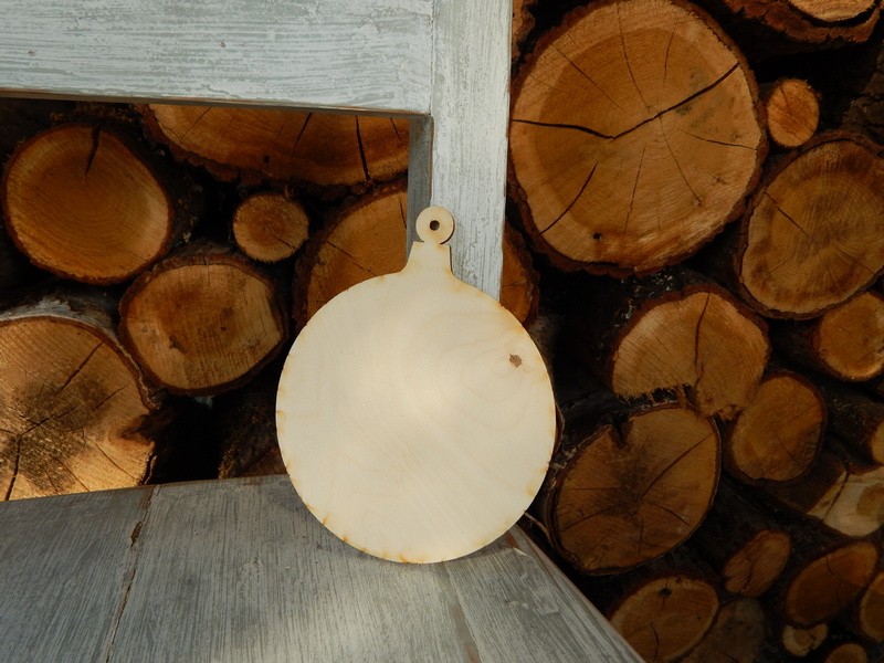 Dřevěná ozdoba nejmenší 11 cm