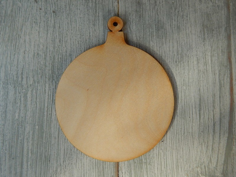 Dřevěná ozdoba nejmenší 11 cm