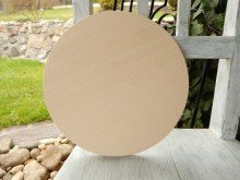 Dřevěné prkénko - podložka kulatá 25 cm 