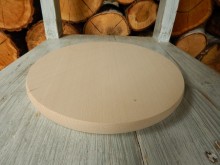 Dřevěné prkénko - podložka kulatá 22 cm
