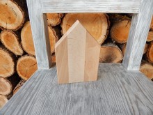 Dřevěný domek 10 x 16 cm buk český výrobek