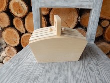 Košíček dřevěný 