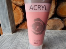 Akrylová barva 75 ml Růžová pudrová pastel 205