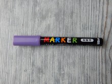 Akrylové pero - popisovač 2 mm fialový