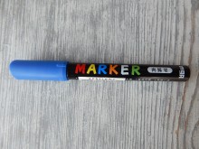 Akrylové pero - popisovač  2mm tmavě modrý 
