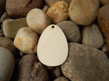Dřevěné vajíčko překližka malé