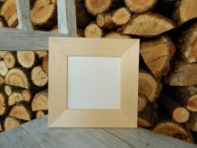 Rám dřevěná lišta 4 cm , 12 x 12 cm český výrobek