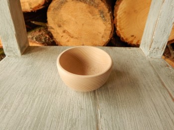 Dřevěná mistička malá 8,5 x 4,2 cm 