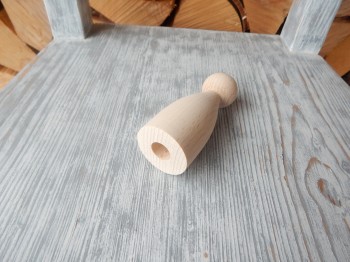 Dřevěná panenka 100 mm