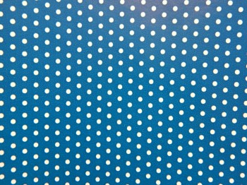 Balicí papír rolička 200 x 70 cm puntíky na modré