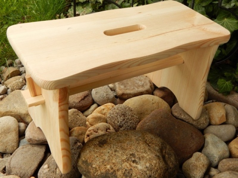 Dřevěná stolička - rozložená